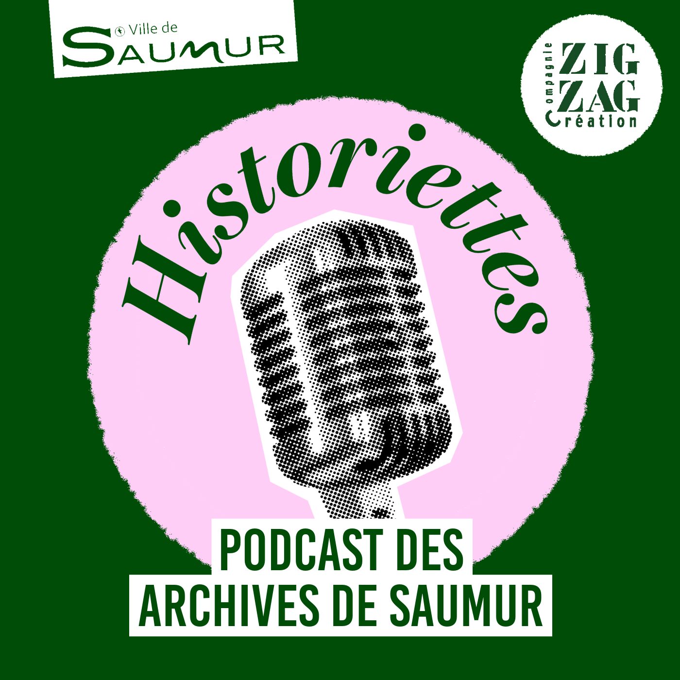 logo des historiettes ; valorisation des archives de Saumur